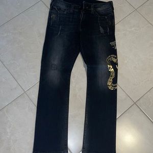 True Religion Ricky Relaxed Straight Jeans